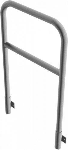 Hajlított korlát -keresztrúd -falra -horganyzott - Ø48mm