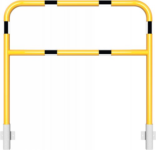 Hajlított korlát -keresztrúd -falra rögzítéssel -Ø48 mm