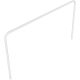 Hoop of steel tube Ø 48 x 2,5 mm without cross bar for casting in concrete