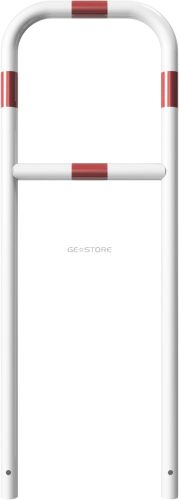 Hoop of steel tube Ø 48 x 2,5 mm with cross bar for casting in concrete