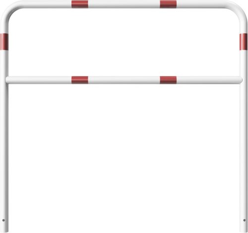 Hoop of steel tube Ø 48 x 2,5 mm with cross bar for casting in concrete