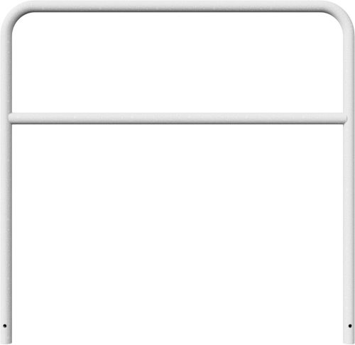 Hoop of steel tube Ø 48 x 2,5 mm with cross bar for casting in concrete