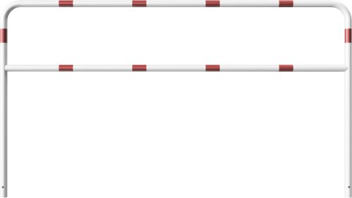 Hoop of steel tube Ø 48 x 2,5 mm with cross bar for casting in concrete