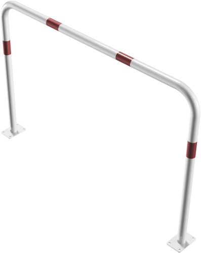 Hoop of steel tube Ø 48 x 2,5 mm without cross bar to be fixed by plugs