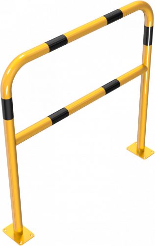 Hoop of steel tube Ø 48 x 2,5 mm with cross bar to be fixed by plugs