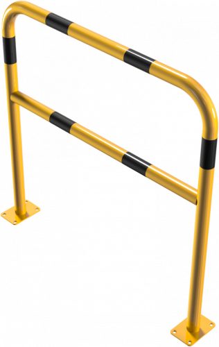 Hoop of steel tube Ø 48 x 2,5 mm with cross bar to be fixed by plugs