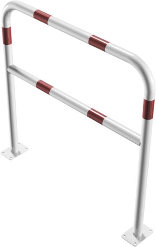 Hoop of steel tube Ø 48 x 2,5 mm with cross bar to be fixed by plugs