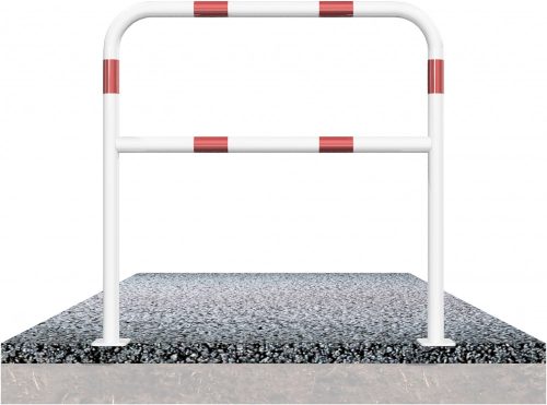 Hoop of steel tube Ø 48 x 2,5 mm with cross bar to be fixed by plugs