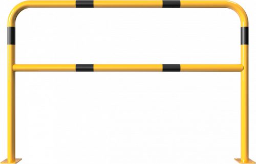 Hoop of steel tube Ø 48 x 2,5 mm with cross bar to be fixed by plugs