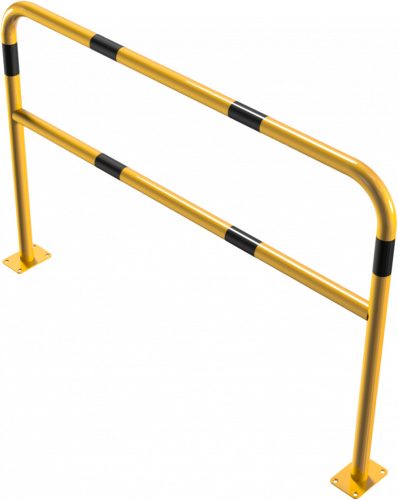 Hoop of steel tube Ø 48 x 2,5 mm with cross bar to be fixed by plugs