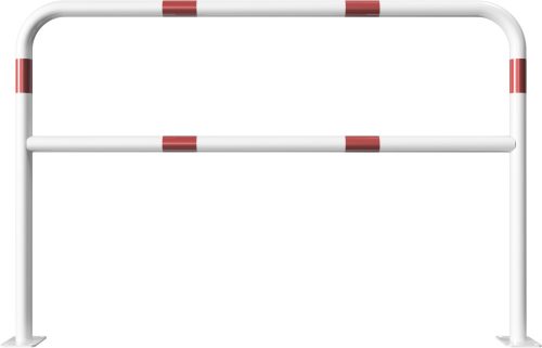 Hoop of steel tube Ø 48 x 2,5 mm with cross bar to be fixed by plugs