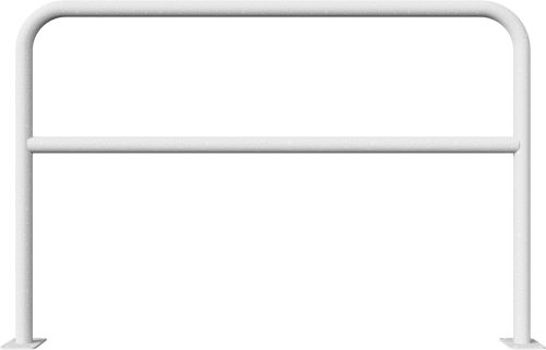 Hoop of steel tube Ø 48 x 2,5 mm with cross bar to be fixed by plugs