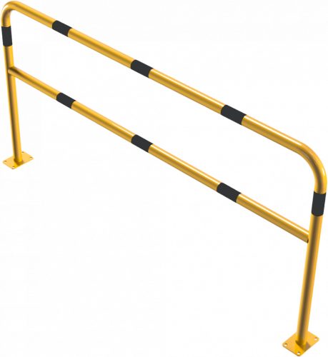 Hoop of steel tube Ø 48 x 2,5 mm with cross bar to be fixed by plugs