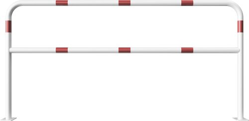 Hoop of steel tube Ø 48 x 2,5 mm with cross bar to be fixed by plugs