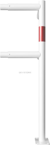 Sarokoszlop porszórt - Védőkorlát rendszer Ø 48 mm - talppal