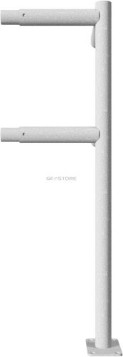 Sarokoszlop - Védőkorlát rendszer acélcső Ø 48 mm - talppal