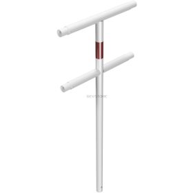   Középső oszlop - Védőkorlát rendszer acélcső Ø 48 mm