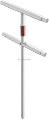 Középső oszlop - Védőkorlát rendszer acélcső Ø 48 mm