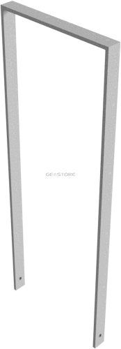 Lean-on hoop of flat bar steel 50 x 12 mm