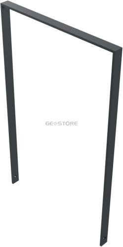 Lean-on hoop of flat bar steel 50 x 12 mm