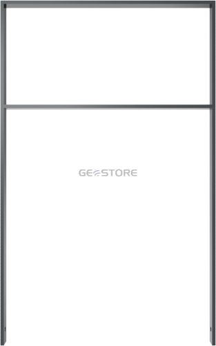 Lean-on hoop of flat bar steel 50 x 12 mm