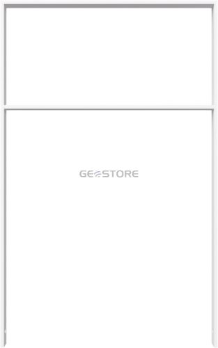 Lean-on hoop of flat bar steel 50 x 12 mm