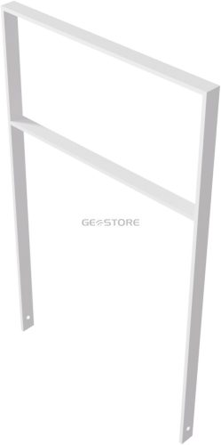 Lean-on hoop of flat bar steel 50 x 12 mm