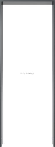 Lean-on hoop of flat bar steel 80 x 12 mm