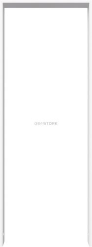 Lean-on hoop of flat bar steel 80 x 12 mm