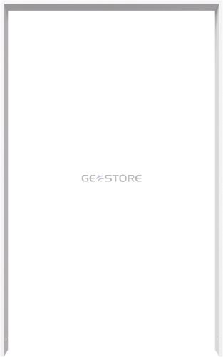 Lean-on hoop of flat bar steel 80 x 12 mm