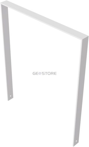 Lean-on hoop of flat bar steel 80 x 12 mm