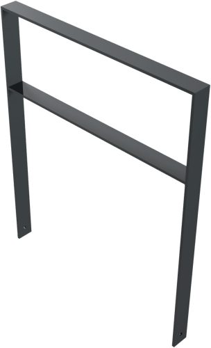 Lean-on hoop of flat bar steel 80 x 12 mm