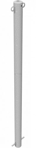 Barrier posts Steel tube Ø 60 x 2.5 mm stationary for casting in concrete