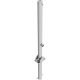 Barrier posts Steel tube Ø 60 x 2,5 mm foldable with triangular locking mechanism