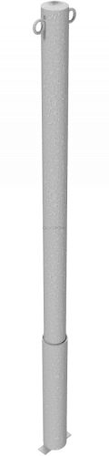 Barrier posts Steel tube Ø 60 x 2,5 mm removable without locking mechanism