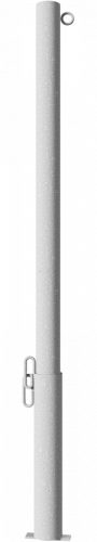 Korlátoszlop kivehető Ø60 x 2,5 mm - lakattal zárható