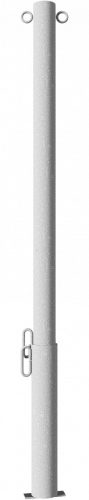 Korlátoszlop kivehető Ø60 x 2,5 mm - lakattal zárható