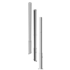 Korlátoszlop kivehető Ø60 x 2,5 mm - hengerzárral