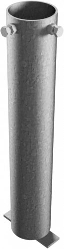 Tartóhüvely csavar rögzítéssel oszlopokhoz 