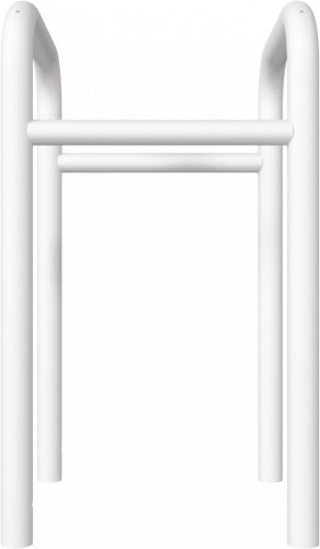 Anti-nudge hoop for trees and posts