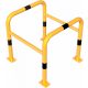 Anti-nudge hoop for posts