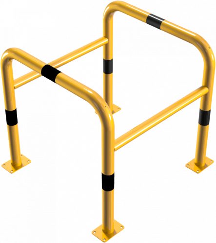 Anti-nudge hoop for posts