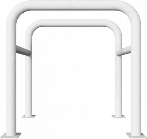  Anti-nudge hoop for trees and posts