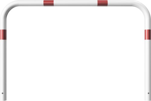 Hoop of steel tube Ø 60 x 2,5 mm without cross bar for casting in concrete