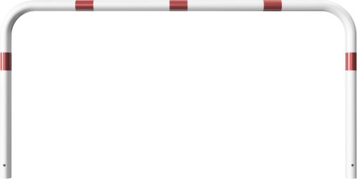 Hoop of steel tube Ø 60 x 2,5 mm without cross bar for casting in concrete