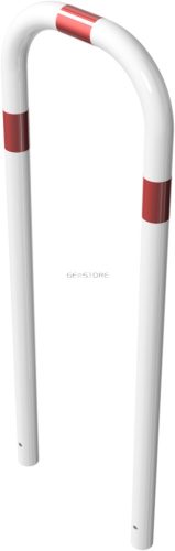 Hoop of steel tube Ø 60 x 2,5 mm without cross bar for casting in concrete