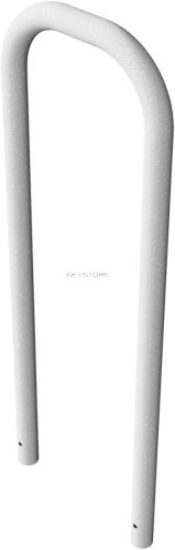 Hoop of steel tube Ø 60 x 2,5 mm without cross bar for casting in concrete