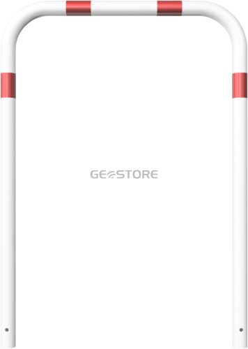 Hoop of steel tube Ø 60 x 2,5 mm without cross bar for casting in concrete