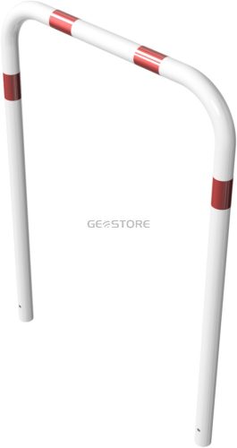 Hoop of steel tube Ø 60 x 2,5 mm without cross bar for casting in concrete