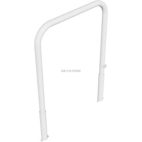   Access barriers removable and revolving with triangular locking mechanism without quarter-bent bar